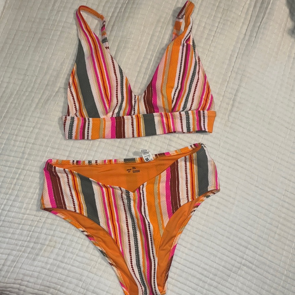 Brightly colored aerie bikini